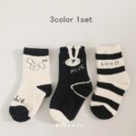 Fleece Rabbit Socks Set