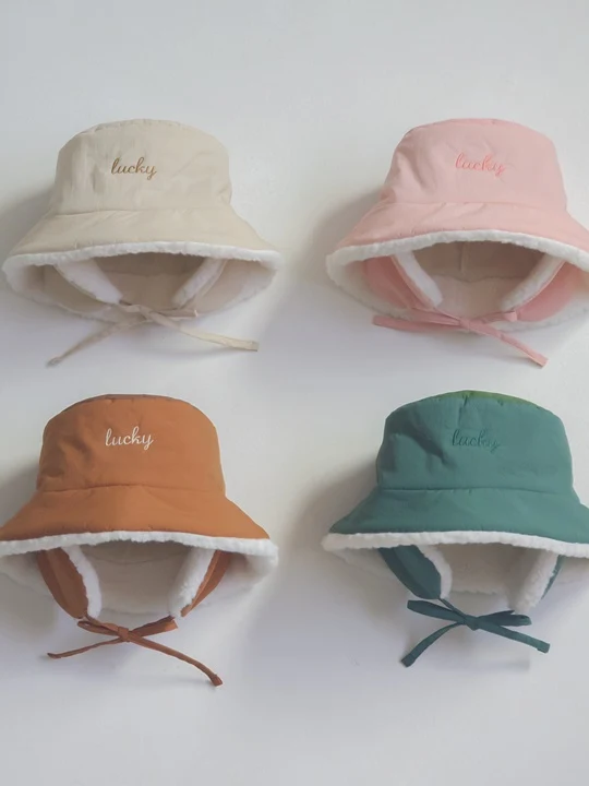 Padding Lucky Winter Bucket Hat