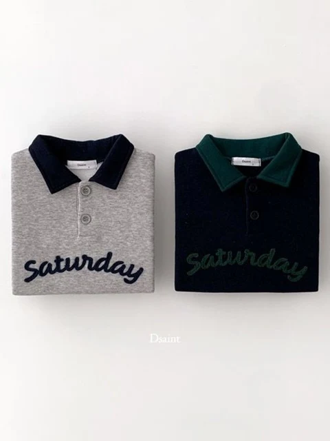 Saturday Fleece Raglan Collar Sweatshirts