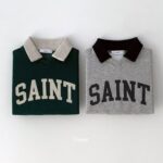 SAINT Fleece Collar Sweatshirts