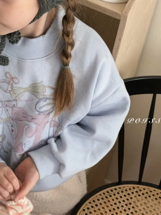 Fleece Ribbon Sweatshirts