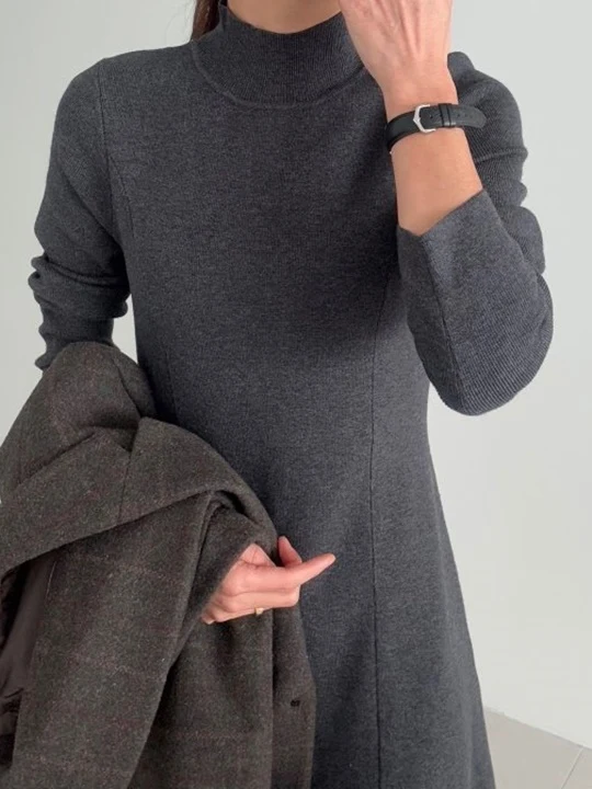 Line Turtleneck One-piece