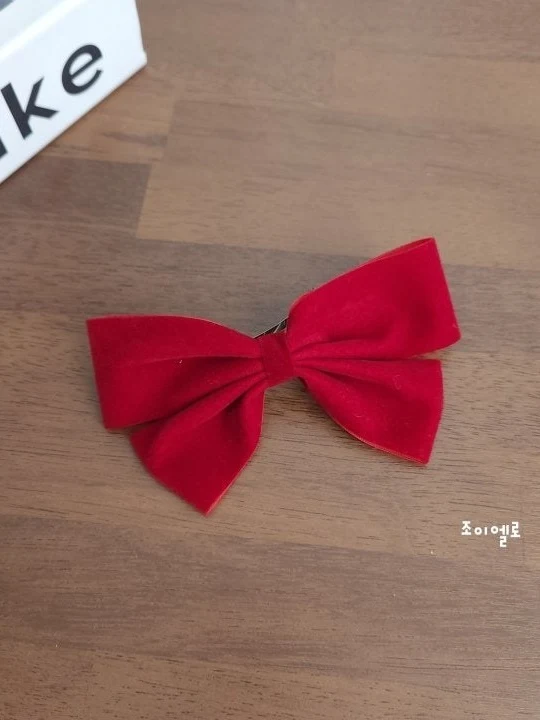 Velvet Gift Ribbon Hairpin