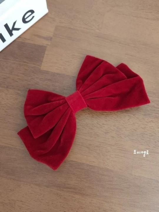 Velvet Big Ribbon Hairpin