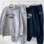 Mom NY Hood Top Bottom Set