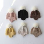 Winter Boucle Ear Cover Hat