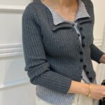 Layered Cardigan