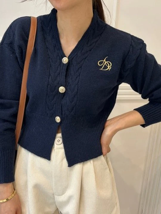 Embroidery Cardigan