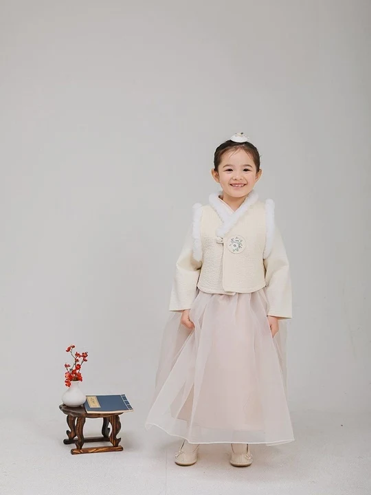 Girl Hanbok Baeja Vest