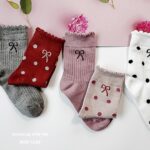 Dot Ribbon Socks