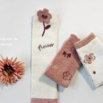 Flower Sleep Socks (set of 3)