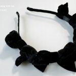 Black Ribbon Headband