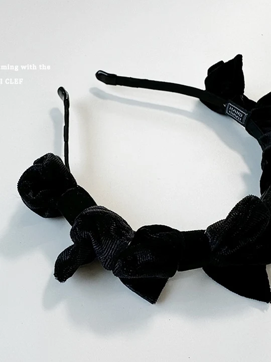 Black Ribbon Headband