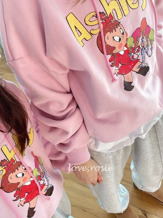 Ice Cream Girl Hood Sweatshirts