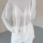 Classic Oversized Soft Modal Long Sleeved T-shirt