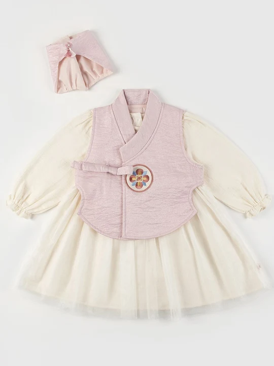 Gaonnuri One-Piece Girl Baby Hanbok Set