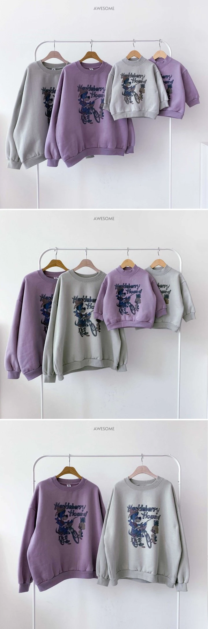 Awesome Bebe - Korean Women Fashion - #womensfashion - Mom Annie Fleece Sweatshirts