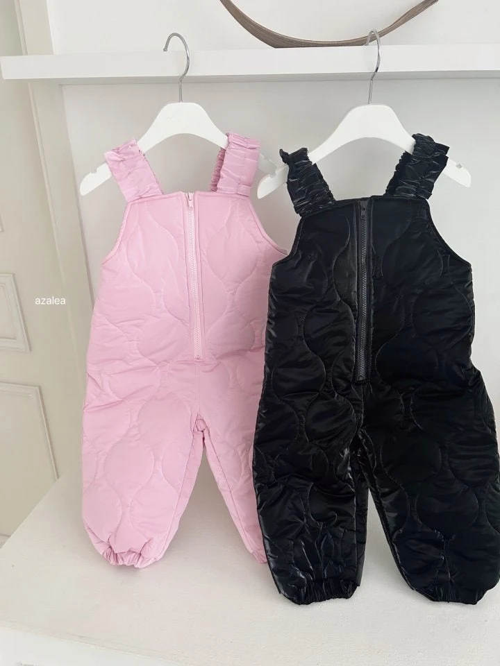 Azalea - Korean Children Fashion - #childrensboutique - Veloa Coated Overalls - 8