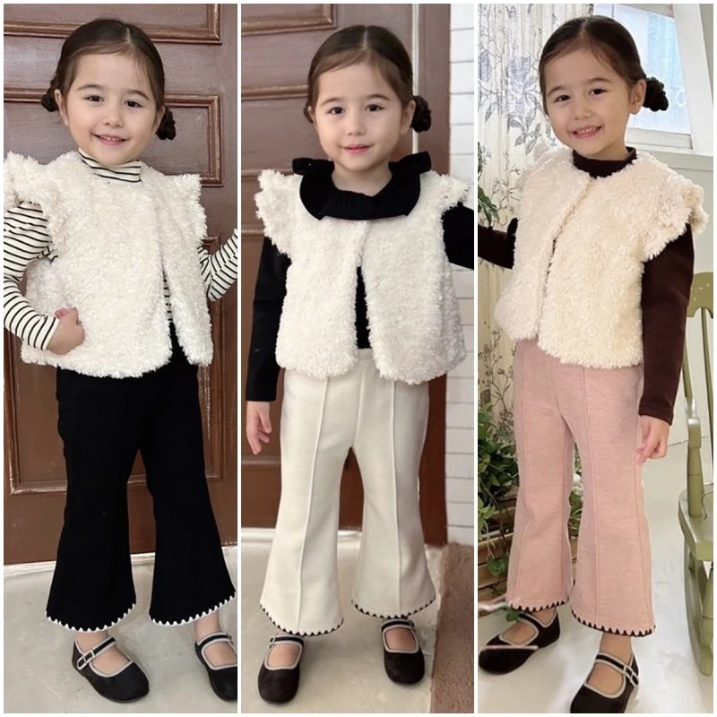 Azalea - Korean Children Fashion - #littlefashionista - Melo Mocha Pants