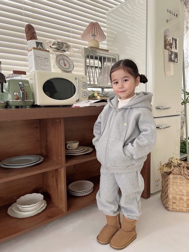 Azalea - Korean Children Fashion - #magicofchildhood - Cozy Hood Set - 3