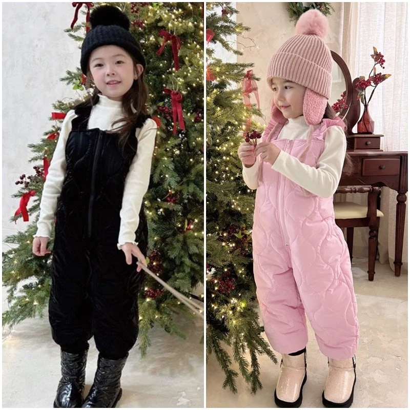 Azalea - Korean Children Fashion - #magicofchildhood - Veloa Coated Overalls