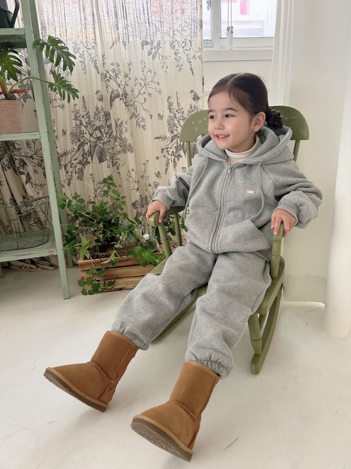 Azalea - Korean Children Fashion - #magicofchildhood - Cozy Hood Set - 4