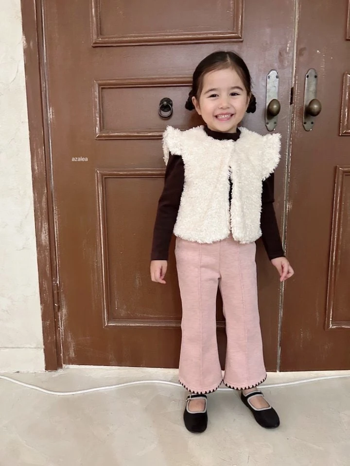 Azalea - Korean Children Fashion - #minifashionista - Melo Mocha Pants - 3