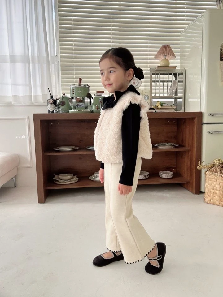 Azalea - Korean Children Fashion - #stylishchildhood - Melo Mocha Pants - 7