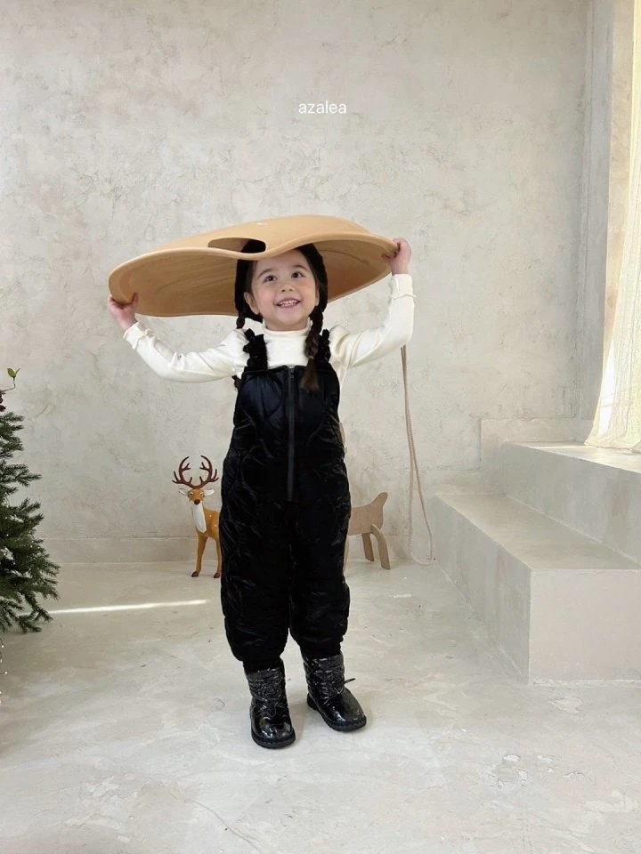 Azalea - Korean Children Fashion - #stylishchildhood - Veloa Coated Overalls - 6