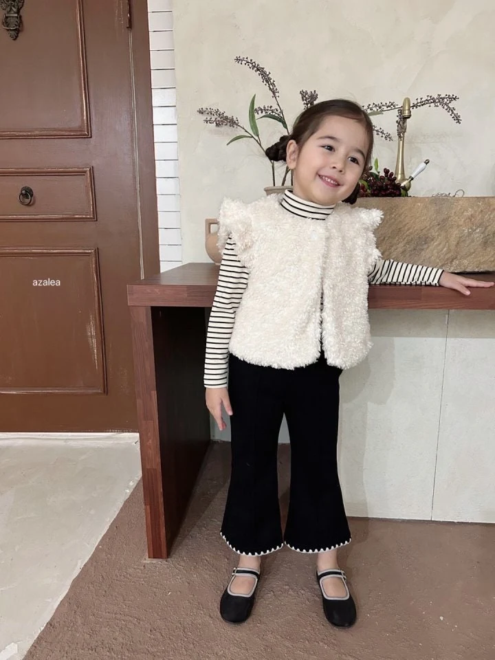 Azalea - Korean Children Fashion - #todddlerfashion - Melo Mocha Pants - 5