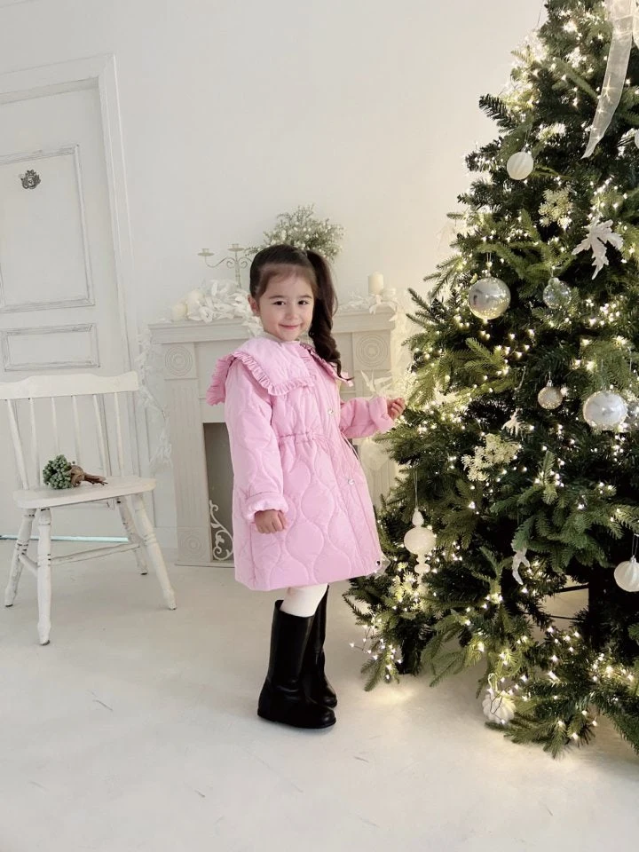 Azalea - Korean Children Fashion - #todddlerfashion - Veloa Padding - 7