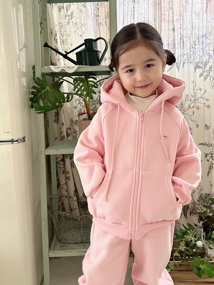 Azalea - Korean Children Fashion - #toddlerclothing - Cozy Hood Set - 7