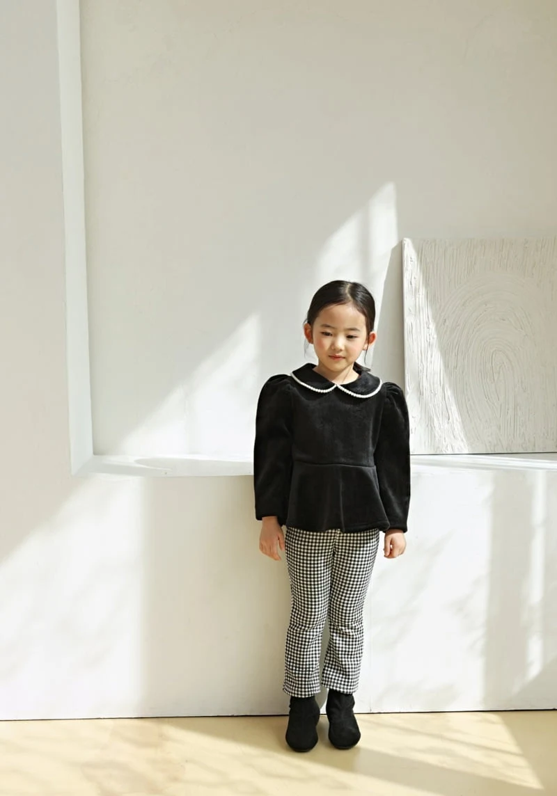 Bbb - Korean Children Fashion - #Kfashion4kids - Mink Basic Bootcut Pants - 7