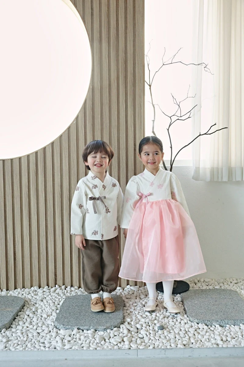 Bbb - Korean Children Fashion - #childrensboutique - Embroidery Hanbok - 3