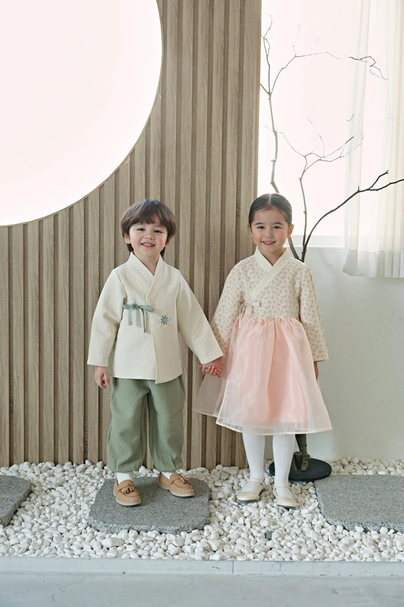 Bbb - Korean Children Fashion - #designkidswear - Kids Floral Boy Hanbok - 5