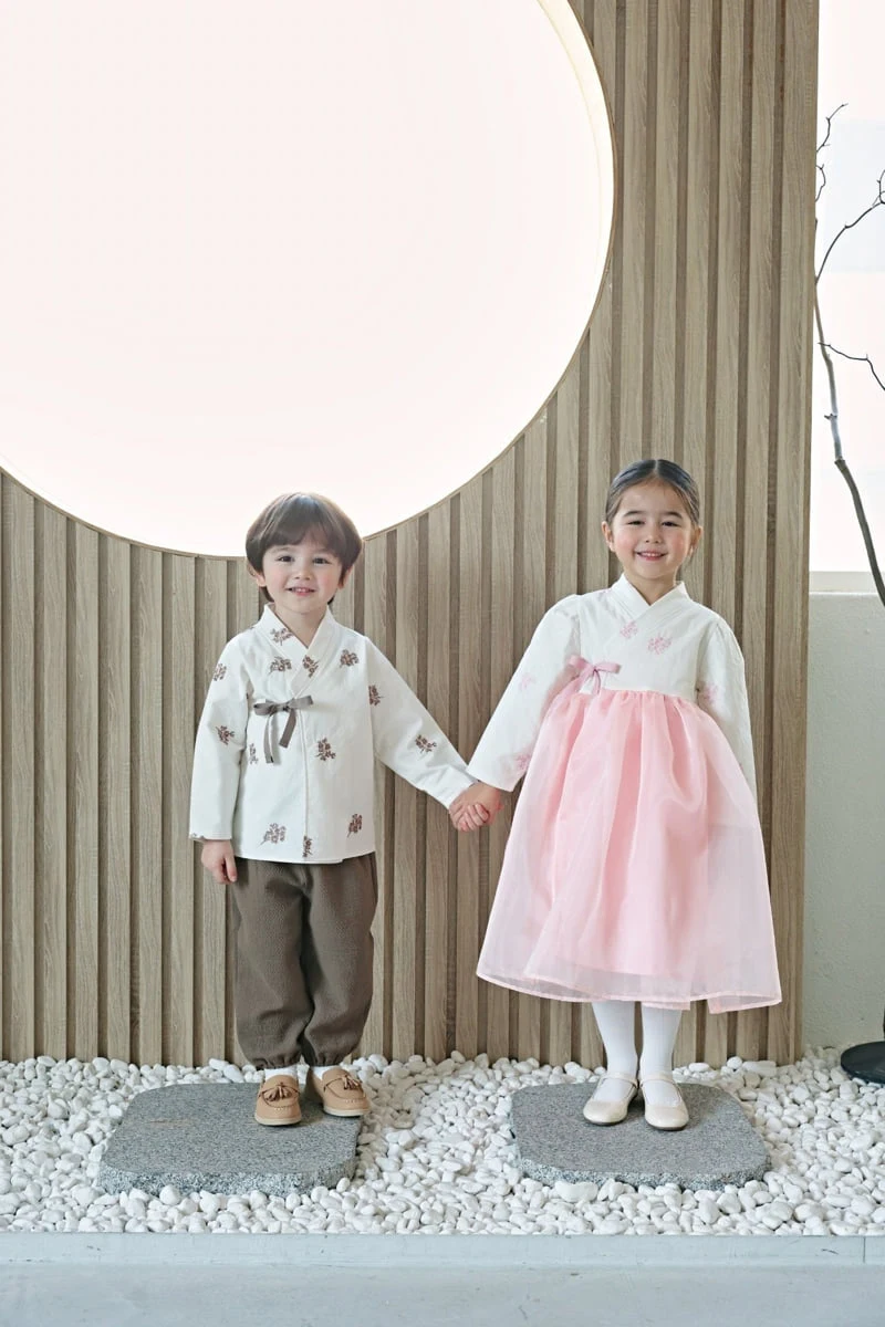 Bbb - Korean Children Fashion - #childrensboutique - Embroidery Hanbok - 4