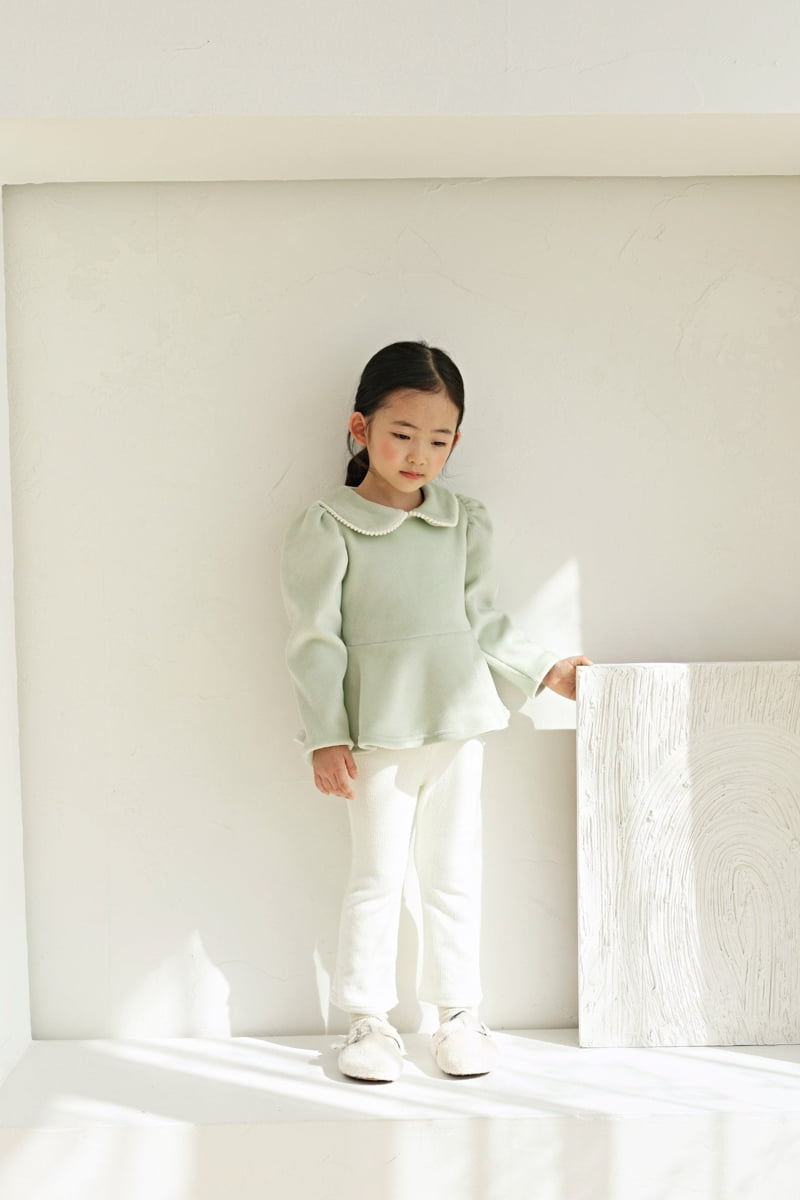 Bbb - Korean Children Fashion - #designkidswear - Collar Lace Tee - 5