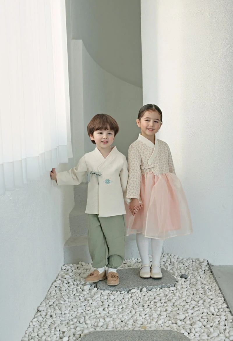 Bbb - Korean Children Fashion - #discoveringself - Kids Floral Boy Hanbok - 6