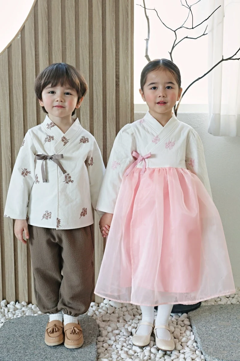 Bbb - Korean Children Fashion - #discoveringself - Embroidery Hanbok - 5