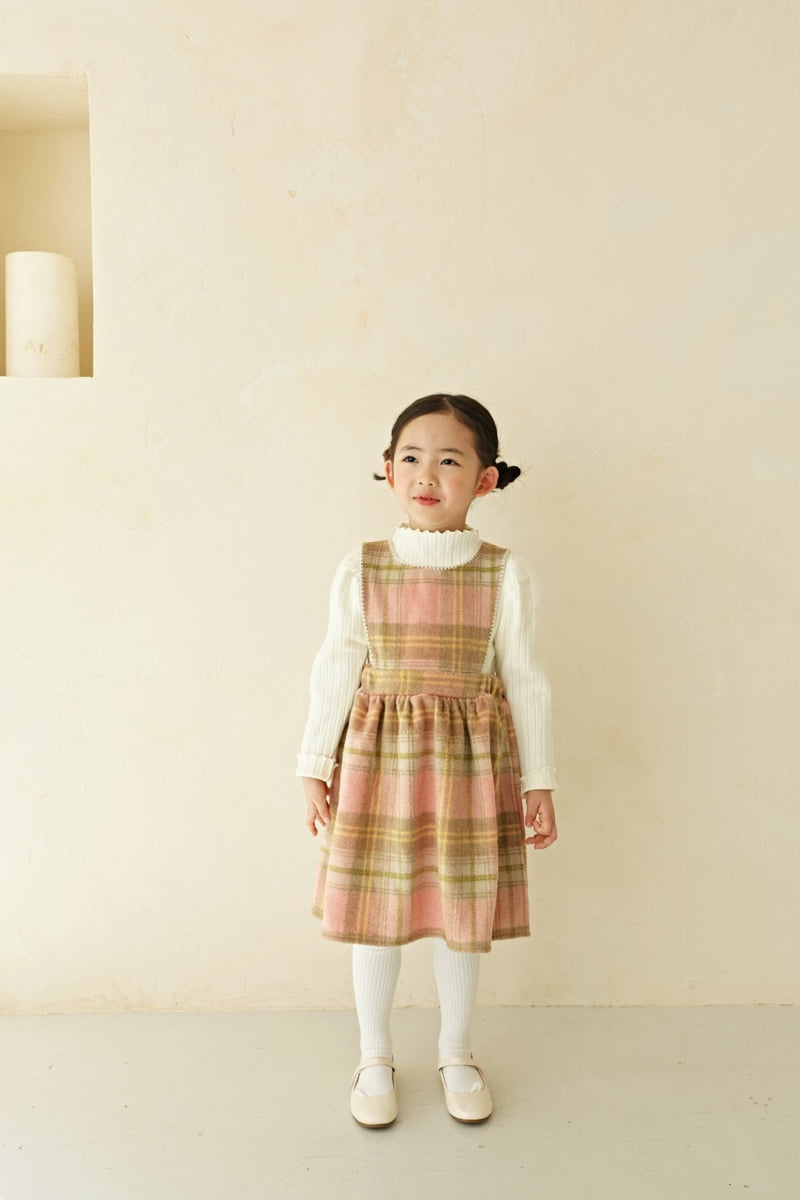 Bbb - Korean Children Fashion - #discoveringself - Check One-piece - 10