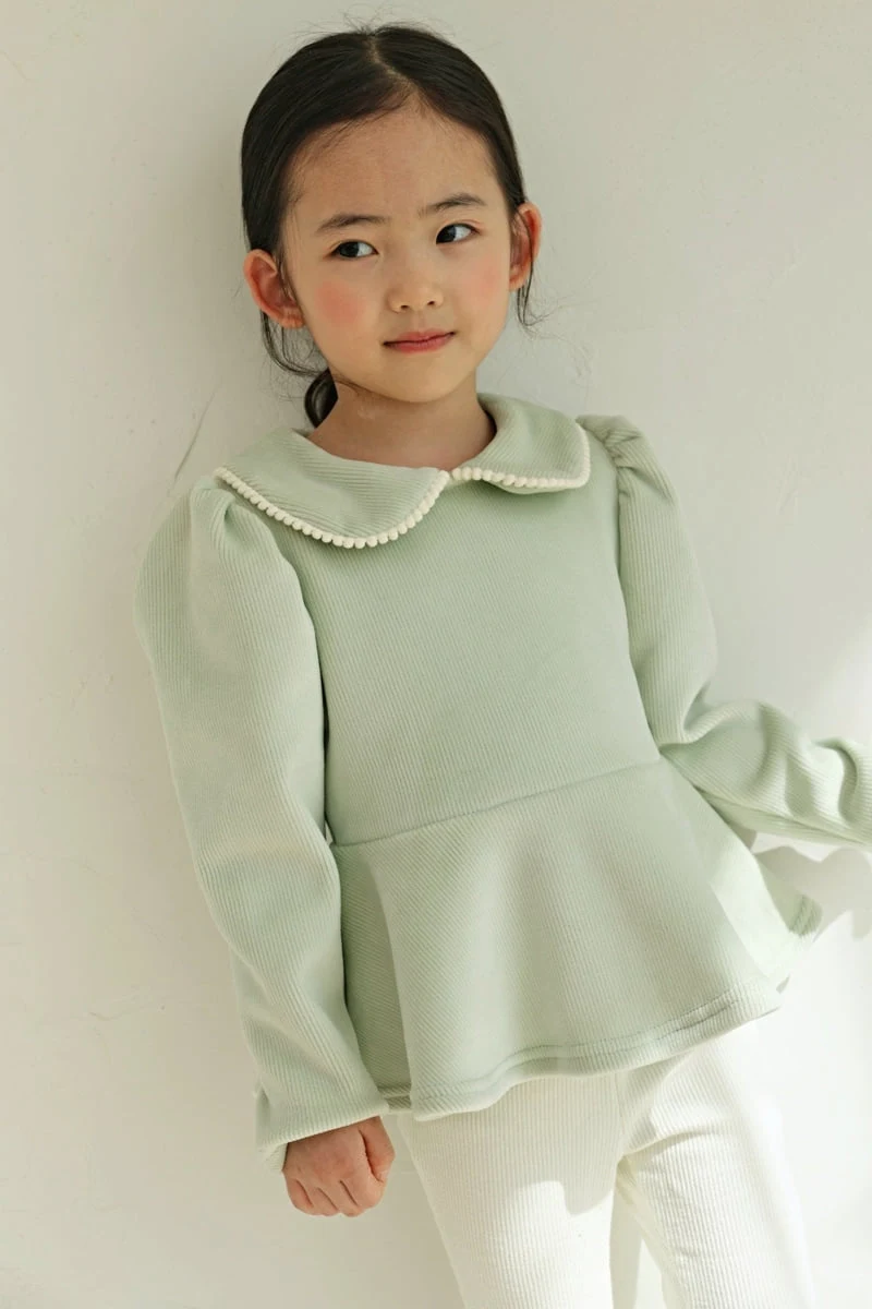 Bbb - Korean Children Fashion - #discoveringself - Collar Lace Tee - 6