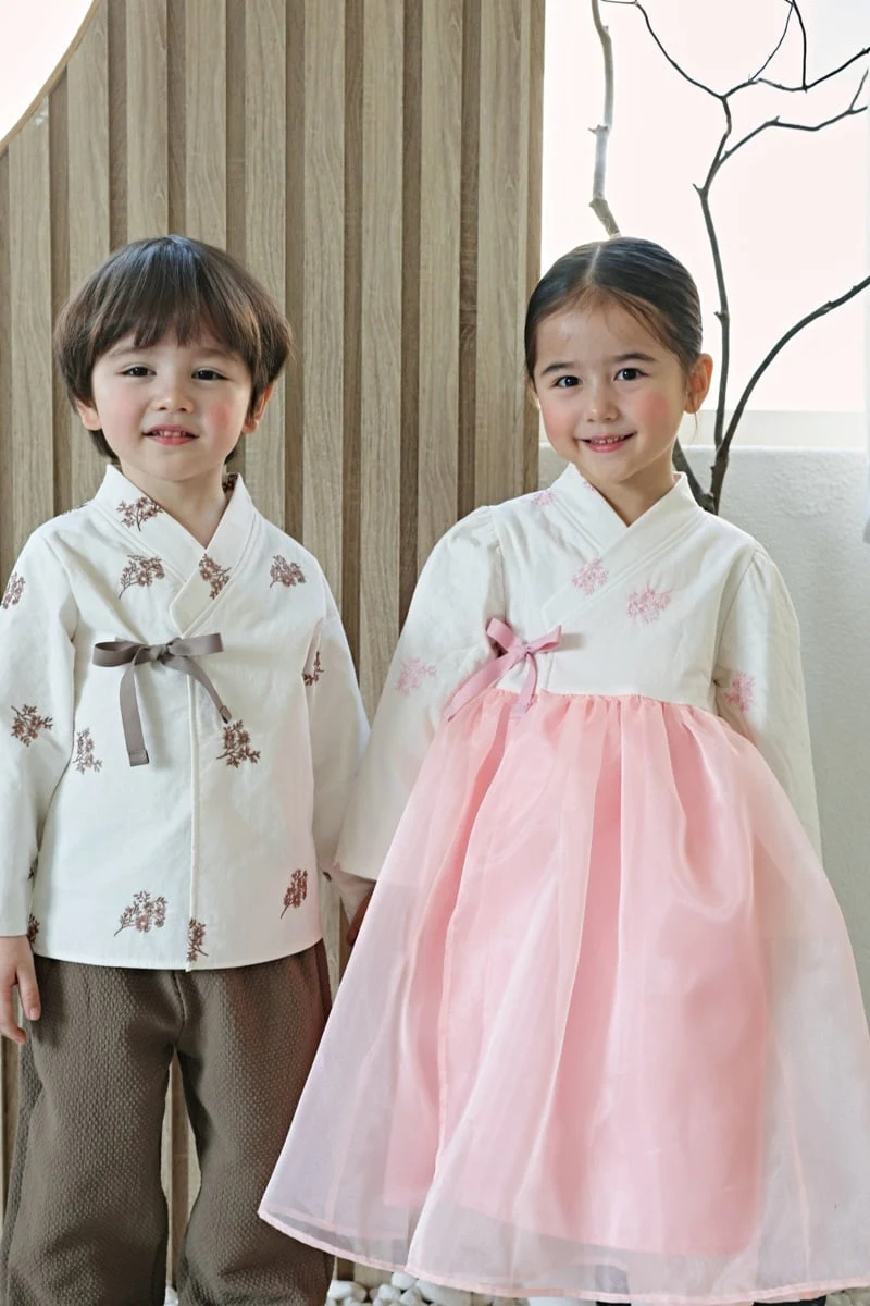 Bbb - Korean Children Fashion - #fashionkids - Embroidery Hanbok - 6