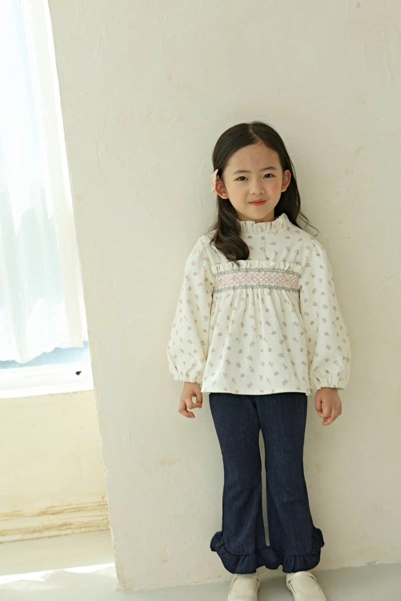 Bbb - Korean Children Fashion - #kidsstore - Mink Frill Bootcut Pants - 6