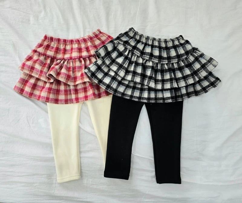 Bbb - Korean Children Fashion - #kidsshorts - Fleece Cancan Skirt - 4