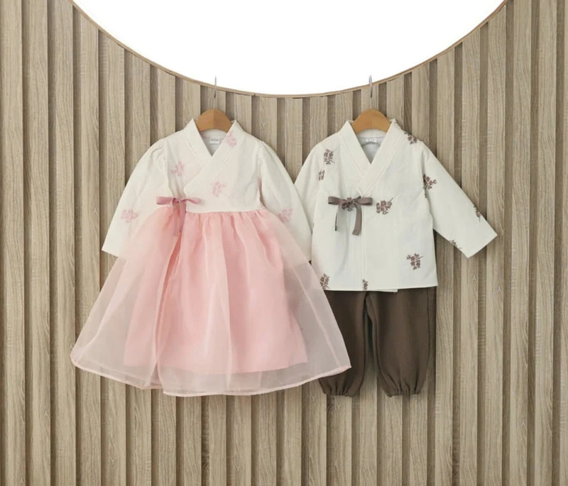 Bbb - Korean Children Fashion - #kidzfashiontrend - Embroidery Hanbok - 9