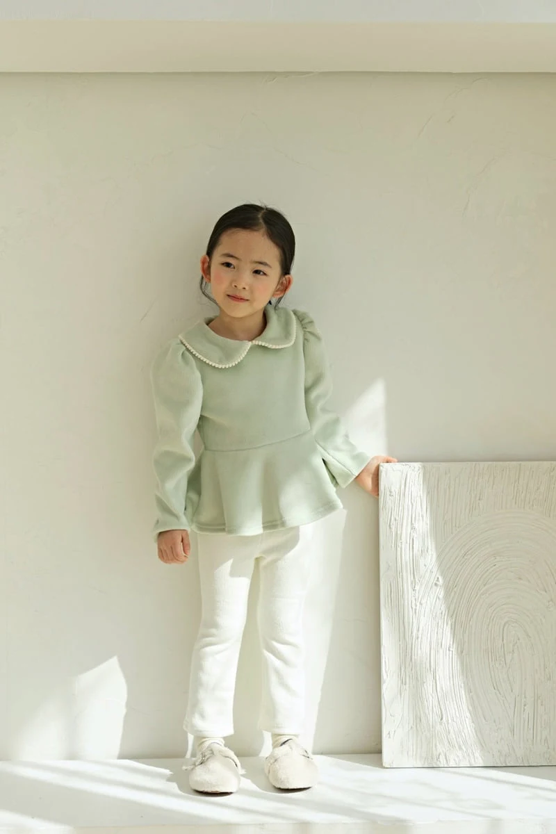 Bbb - Korean Children Fashion - #kidzfashiontrend - Mink Basic Bootcut Pants - 6