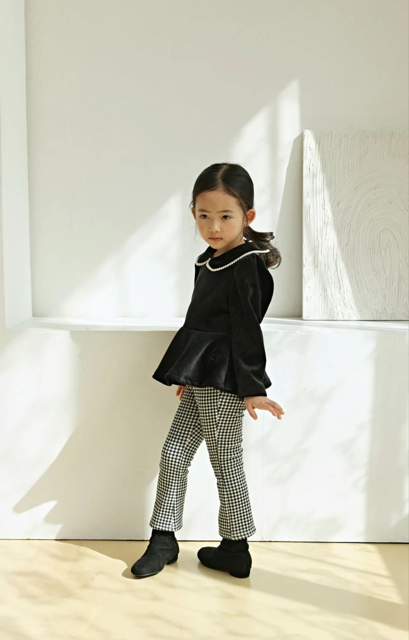 Bbb - Korean Children Fashion - #littlefashionista - Mink Basic Bootcut Pants - 8