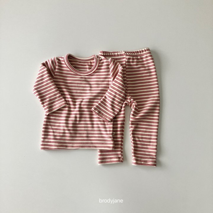 Brody Jane - Korean Baby Fashion - #babyboutique - Winter Stripe Set