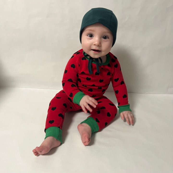 Brody Jane - Korean Baby Fashion - #babyboutiqueclothing - Christmas Heart Set - 10