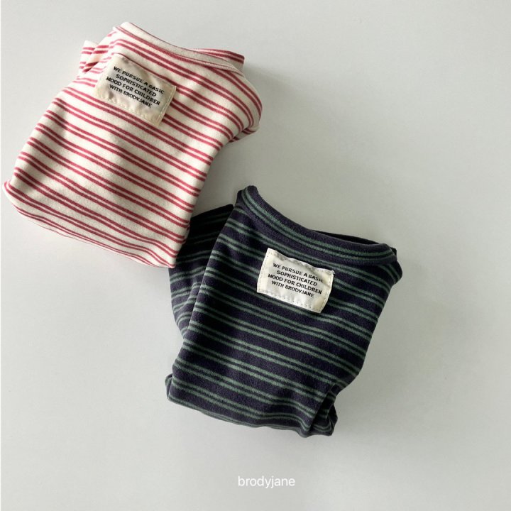 Brody Jane - Korean Baby Fashion - #babylifestyle - Winter Stripe Set - 7